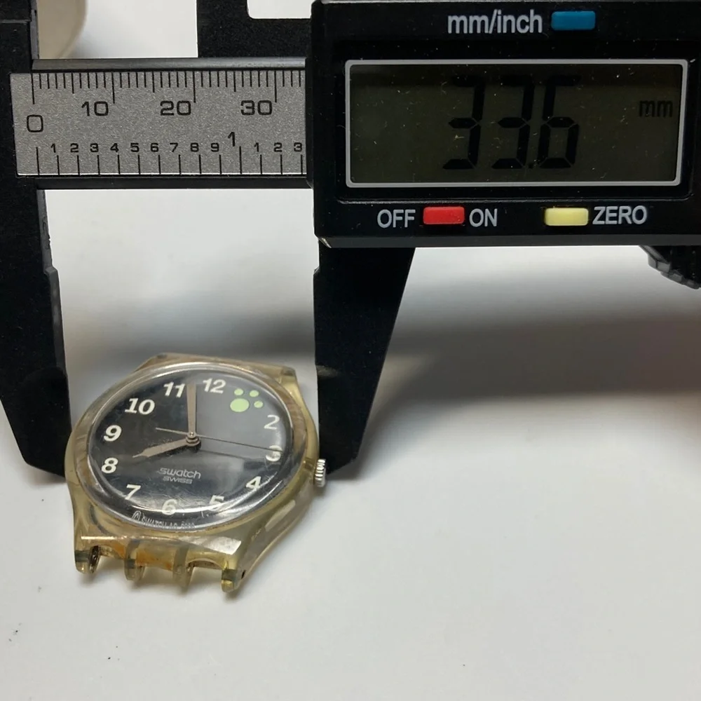 Swatch Bond 007 GE218 Blofeld's Cat Villain parts lot, new battery
